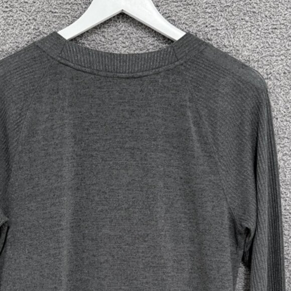 Banana Republic longline cardigan sweater Charcoal Grey Large - Picture 4 of 8